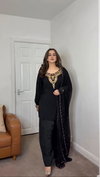 Nsr 854 Heavy Faux Georgette With 5mm Embroidery Sequence Work With Fency Sleeve Top With Sharara Dupatta Exporters In India